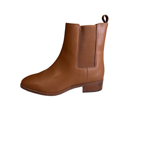 J Crew Chelsea Boots Cognac Brown 7 - Picture 1 of 9